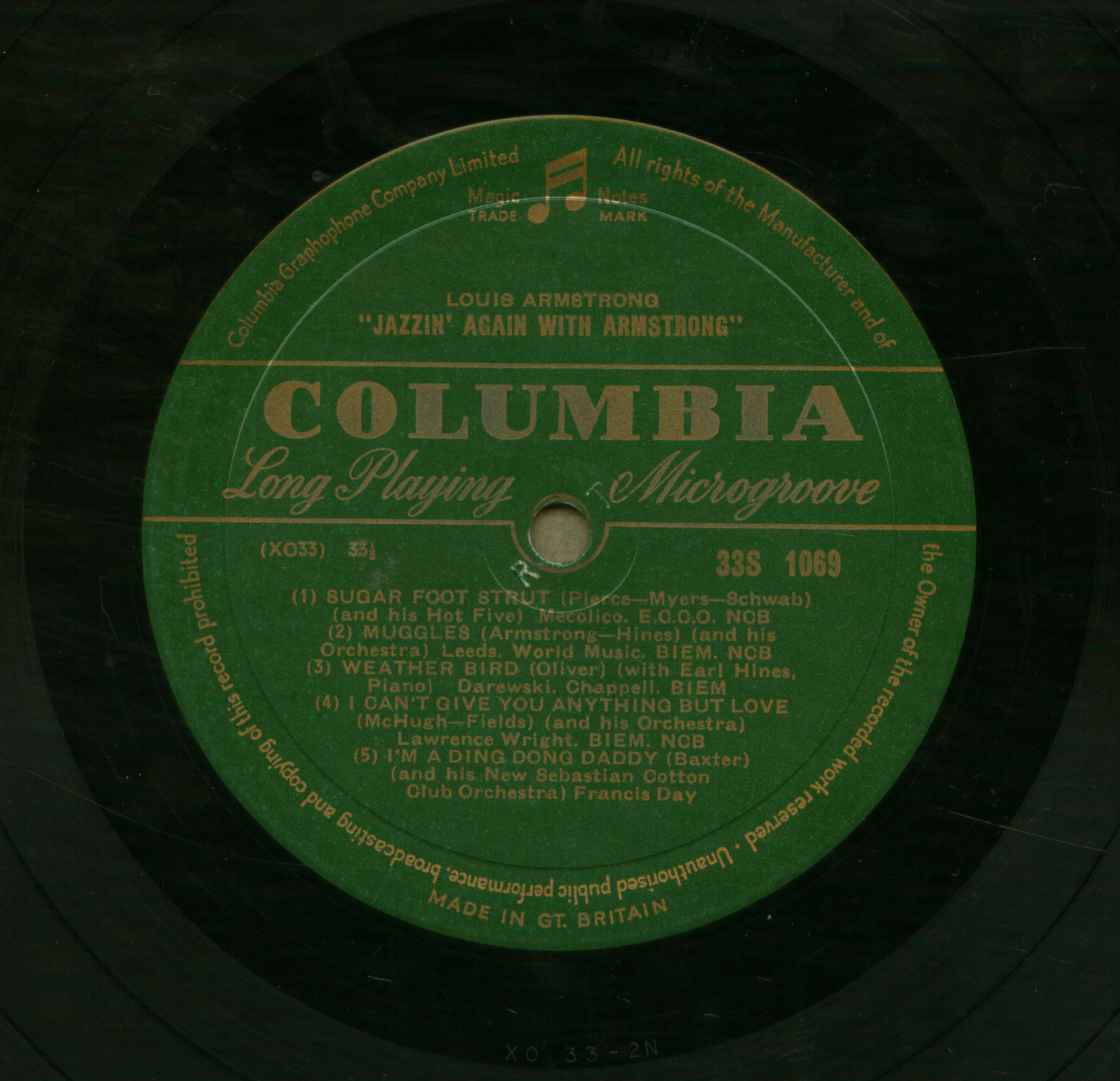 "Jazzin' again with Armstrong"